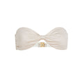 Load image into Gallery viewer, Coastal Bandeau Top - Champagne