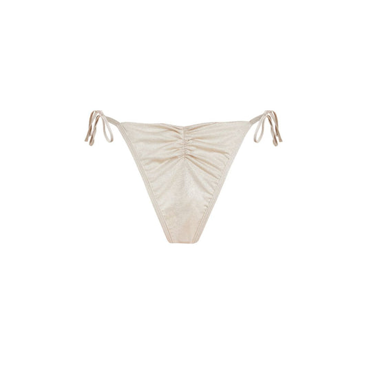 Aurora Ruched Bottoms - Champagne
